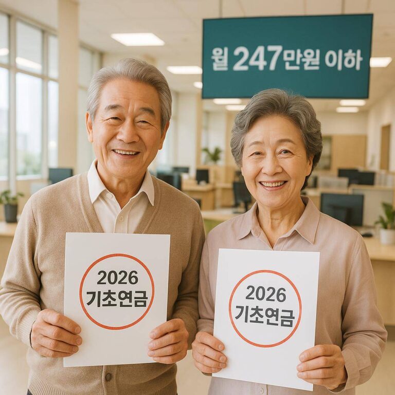 2026년 기초연금 수급 자격