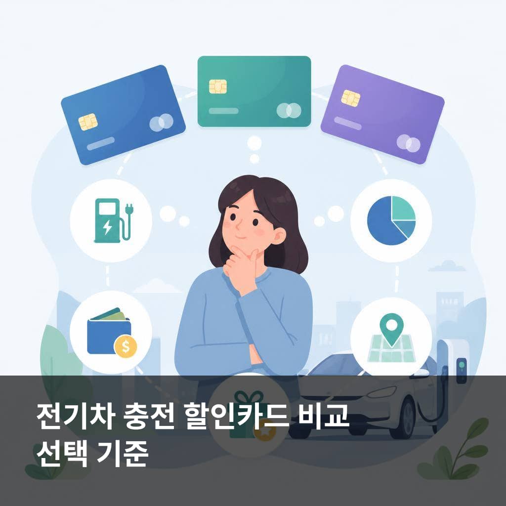 전기차 충전 할인카드 비교와 운전 패턴별 선택 기준