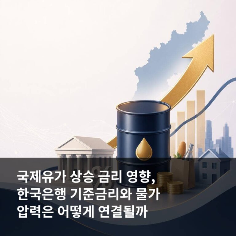 국제유가 상승 금리 영향