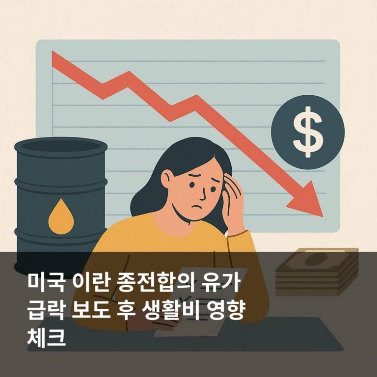 미국 이란 종전합의 유가