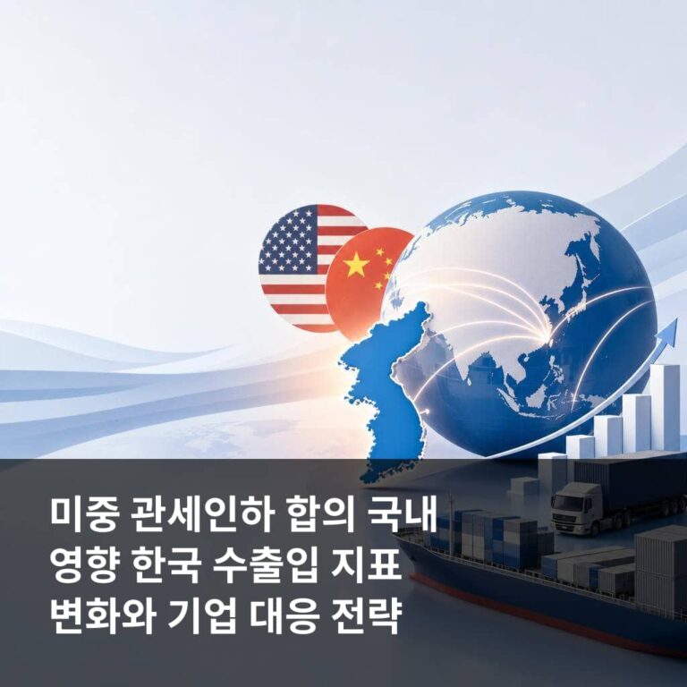 미중 관세인하 합의 국내 영향