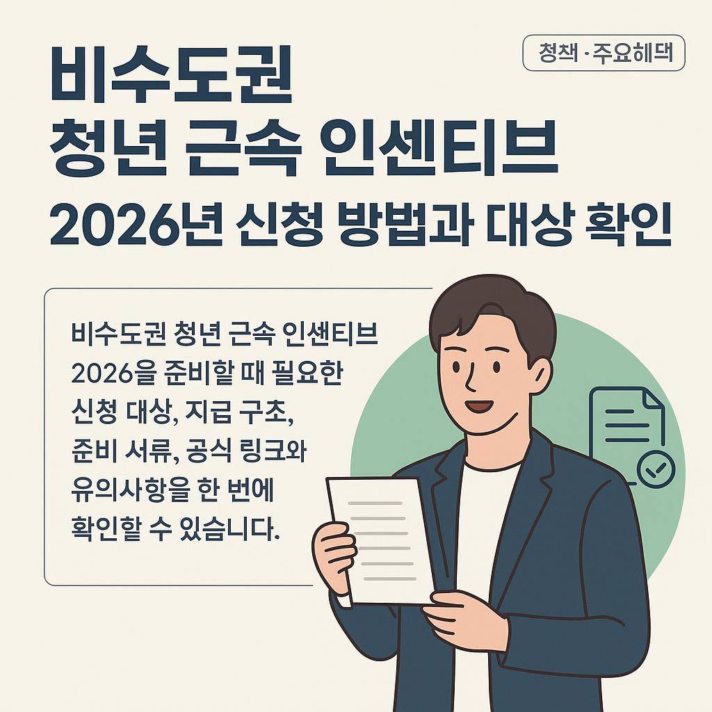 비수도권 청년 근속 인센티브 2026