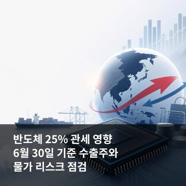 반도체 25% 관세 영향